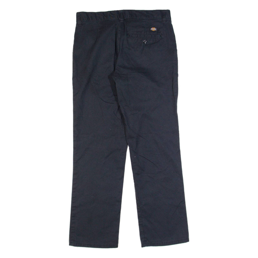 DICKIES Workwear Womens Trousers Black Regular Straight W30 L27