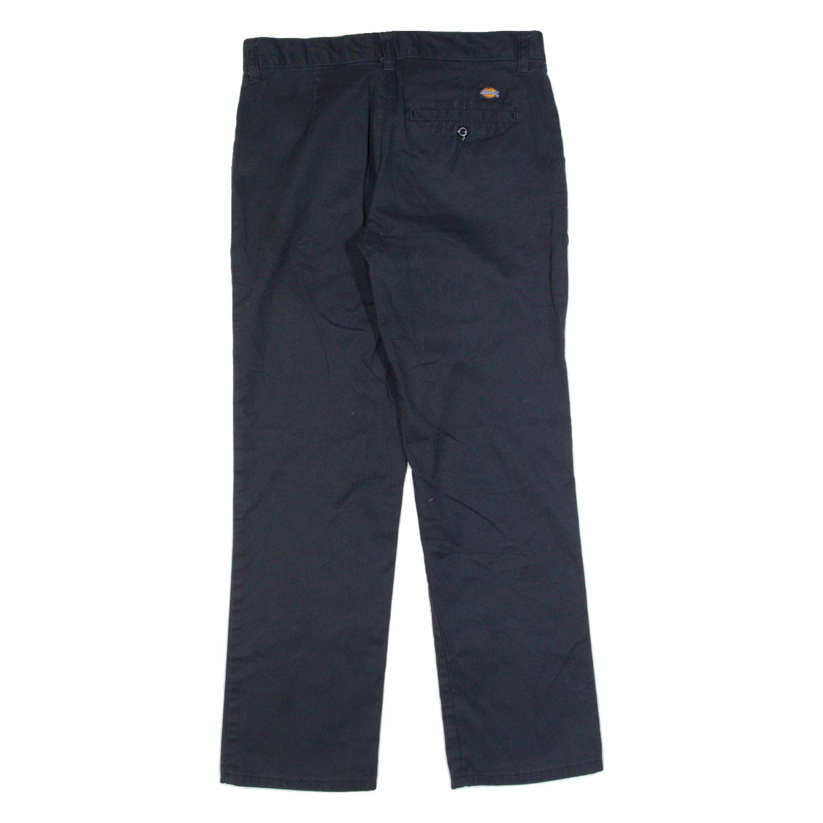 DICKIES Workwear Womens Trousers Black Regular Straight W30 L27