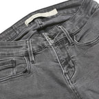 CALVIN KLEIN JEANS Womens Grey Slim Skinny Denim Medium W23 L29 Stretch Zip