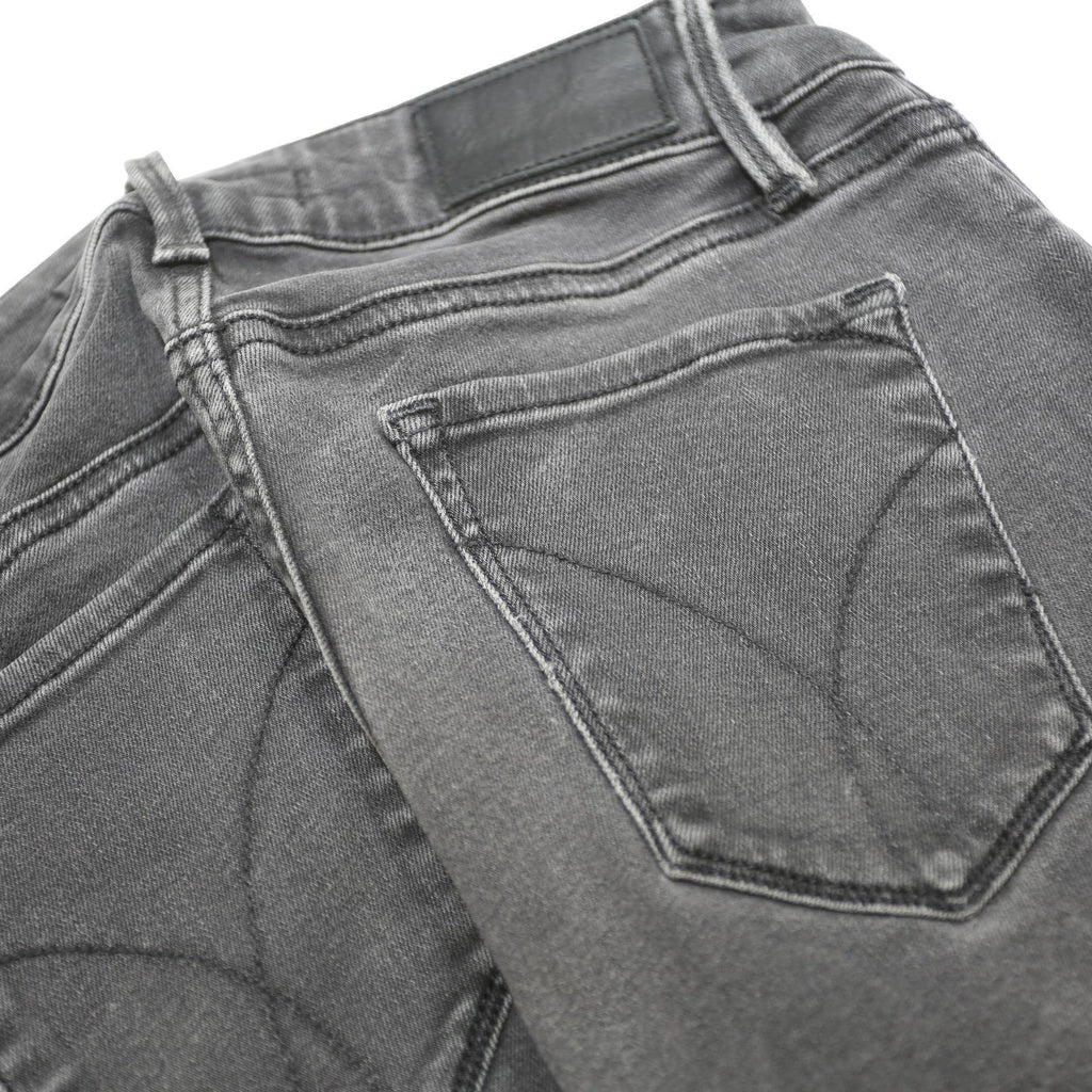 CALVIN KLEIN JEANS Womens Grey Slim Skinny Denim Medium W23 L29 Stretch Zip