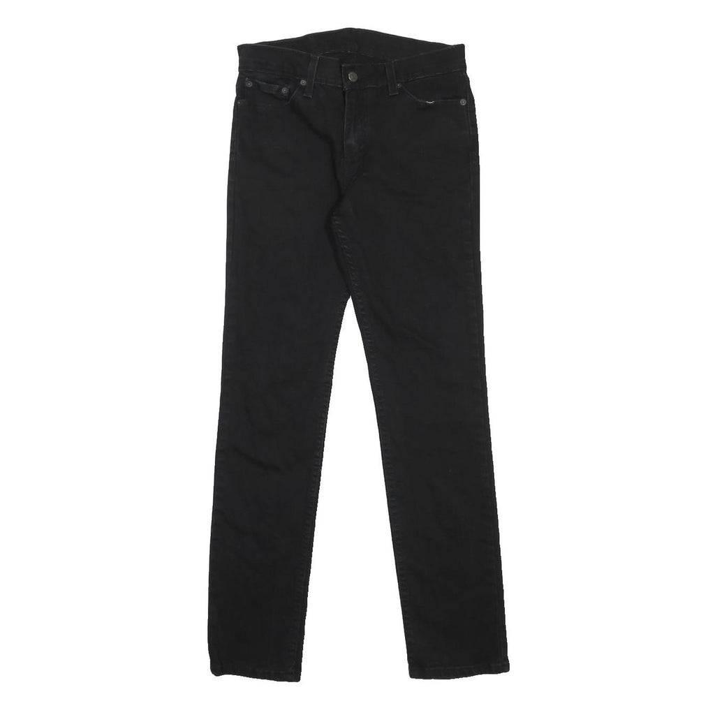 LEVI'S 511 Slim Mens Jeans Black Slim Skinny Denim W30 L32 Stretch Cotton Blend