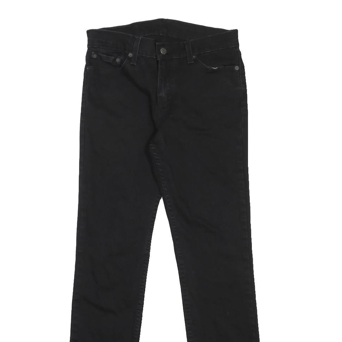LEVI'S 511 Slim Mens Jeans Black Slim Skinny Denim W30 L32 Stretch Cotton Blend