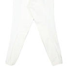 USG Womens Polyester Blend White Slim Tapered Trousers W30 L27 Premium Comfort