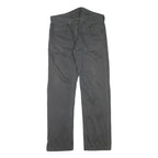 LEVI'S 505 Mens Jeans Black Regular Straight Denim Medium W34 L31 Zip Cotton