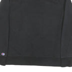 CHAMPION Mens Black Crew Neck M Cotton Blend Lightweight Sweatshirt