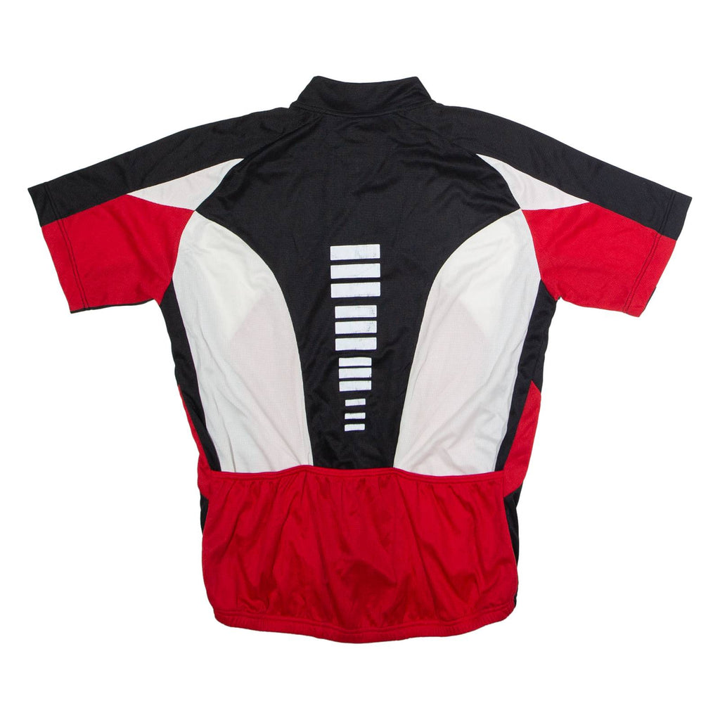 CRANE SPORTS Cycling Mens Jersey Red 1/4 Zip M