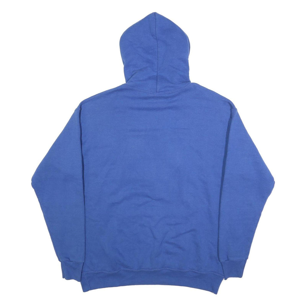 NFL Mens Blue Hoodie M Cotton Blend Pullover Hooded Sweatshirt Sportswear
