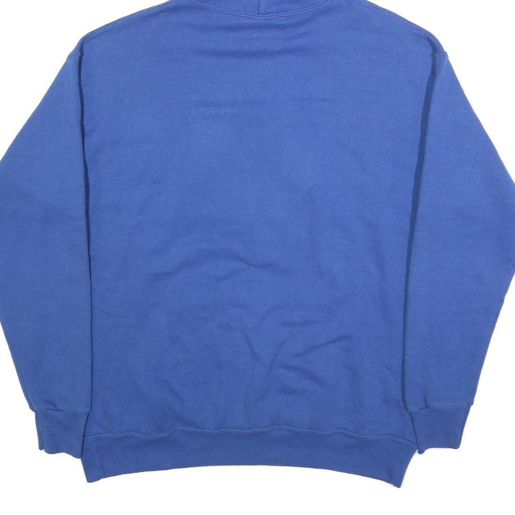 NFL Mens Blue Hoodie M Cotton Blend Pullover Hooded Sweatshirt Sportswear