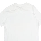 CALVIN KLEIN Mens White S Graphic T-Shirt Short Sleeve Crew Neck Logo Print