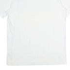 CALVIN KLEIN Mens White S Graphic T-Shirt Short Sleeve Crew Neck Logo Print