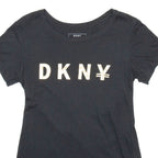 DKNY Womens T-Shirt Black S