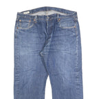 LEVI'S 501 Big E Mens Jeans Blue Regular Straight Denim Medium W38 L25 Classic