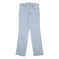 WRANGLER Womens Blue Regular Straight Denim Light W29 L30 Classic Cotton Blend
