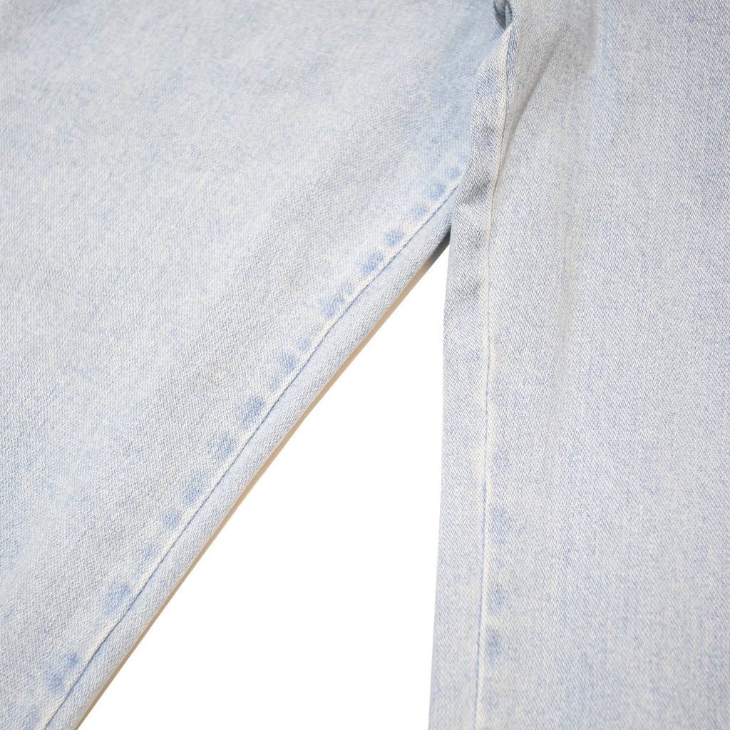 WRANGLER Womens Blue Regular Straight Denim Light W29 L30 Classic Cotton Blend
