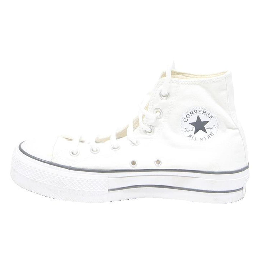 CONVERSE Chuck Taylor All Star Womens White Canvas High Top Trainers UK 6