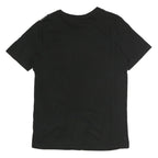 PUMA Mens Black Graphic T-Shirt M Short Sleeve Crew Neck Logo Print