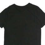 PUMA Mens Black Graphic T-Shirt M Short Sleeve Crew Neck Logo Print