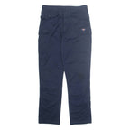 DICKIES Chino Mens Trousers Blue Regular Straight W36 L32