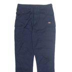 DICKIES Chino Mens Trousers Blue Regular Straight W36 L32
