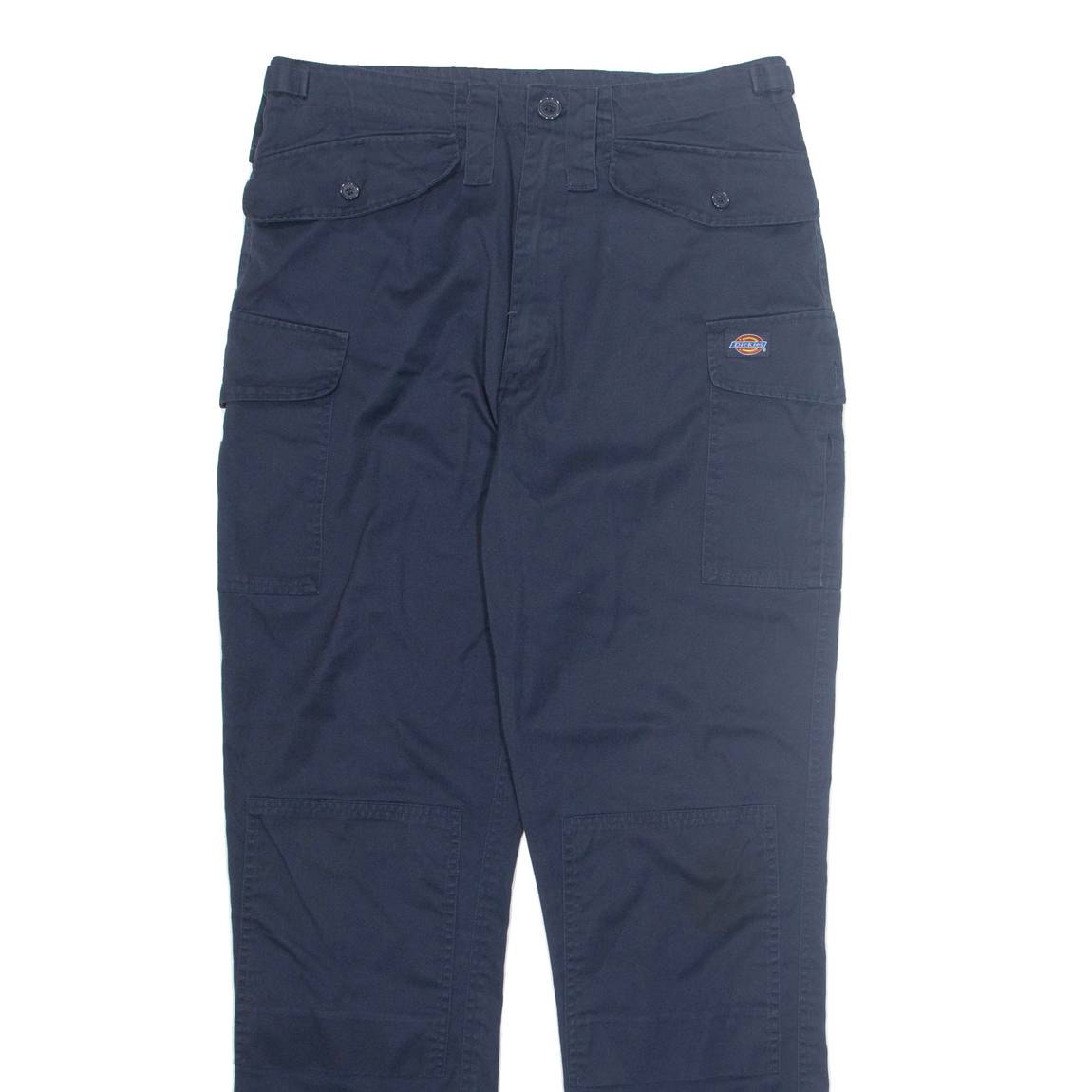 DICKIES Chino Mens Trousers Blue Regular Straight W36 L32