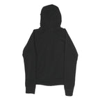 PUMA Womens Black Hoodie S Full Zip Cotton Blend Casual Sportswear