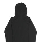 PUMA Womens Black Hoodie S Full Zip Cotton Blend Casual Sportswear