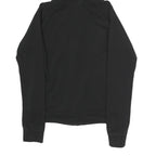 PUMA Womens Black Hoodie S Full Zip Cotton Blend Casual Sportswear