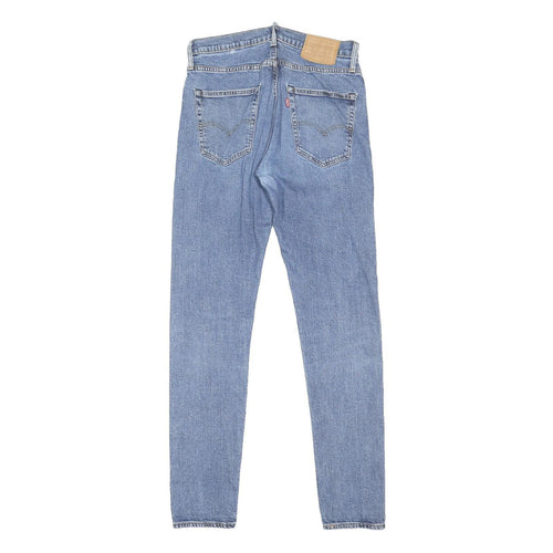 LEVI'S 512 Mens Jeans Blue Regular Slim Denim Medium W32 L33 Classic Button Fly