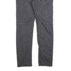 GUESS Mens Slim Grey Denim Jeans W33 L31 Stylish Cotton Blend Zip Closure