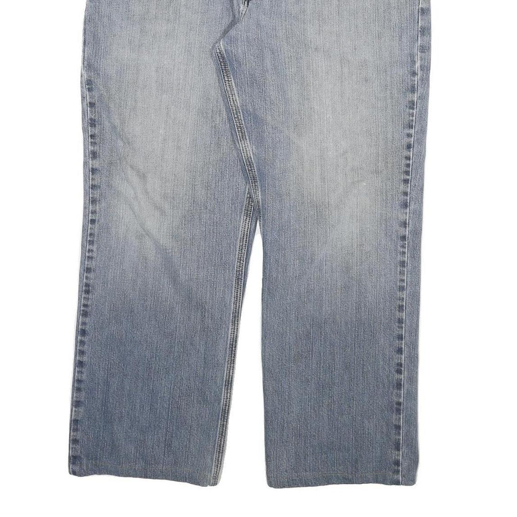 CARHARTT Mens Jeans Blue Relaxed Straight Denim Medium W36 L27 Workwear Zip