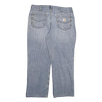 CARHARTT Mens Jeans Blue Relaxed Straight Denim Medium W36 L27 Workwear Zip