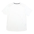 NIKE Mens White Running T-Shirt M Short Sleeve Crew Neck Performance