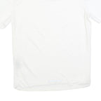 NIKE Mens White Running T-Shirt M Short Sleeve Crew Neck Performance