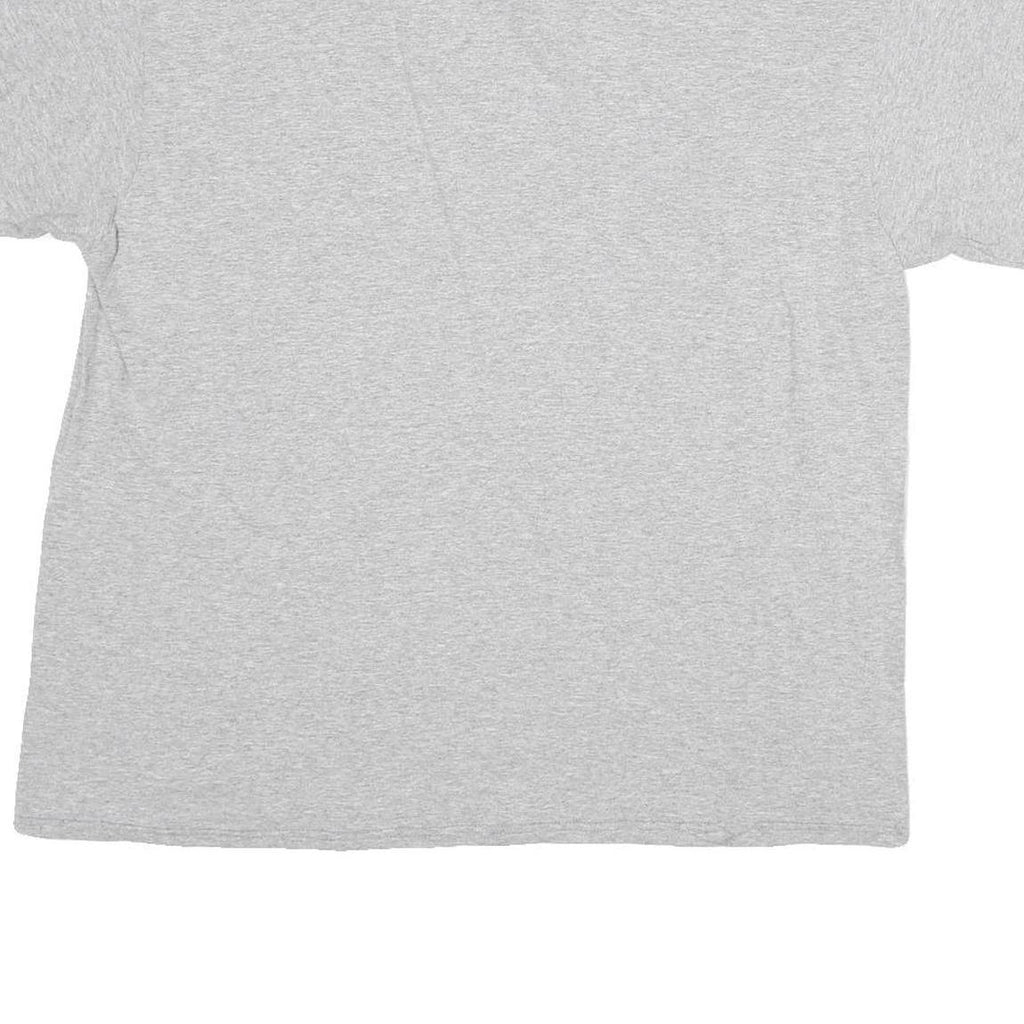 CHAMPION Mens Grey USA Graphic T-Shirt XL Short Sleeve Crew Neck Cotton Blend