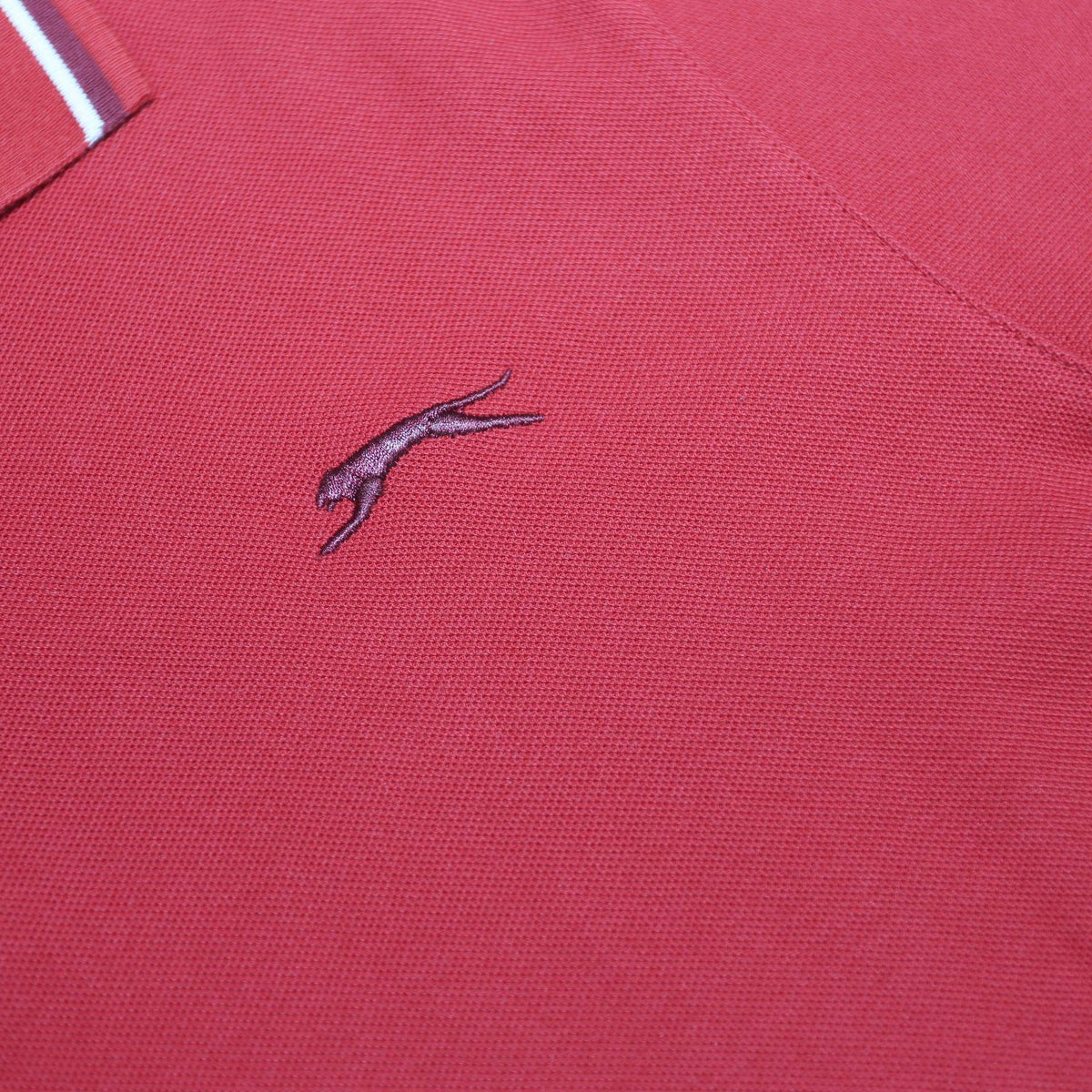 SLAZENGER Mens Red Polo Shirt XL Short Sleeve Plain Sport Casual