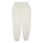 FILA Mens Joggers White S W28 L28 Cotton Blend Regular Tapered Comfort Style