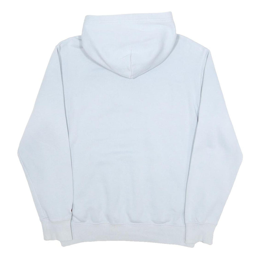 CHAMPION Womens Blue Hoodie M Cotton Blend Pullover Casual Sporty