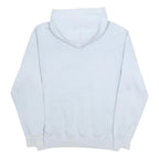 CHAMPION Womens Blue Hoodie M Cotton Blend Pullover Casual Sporty