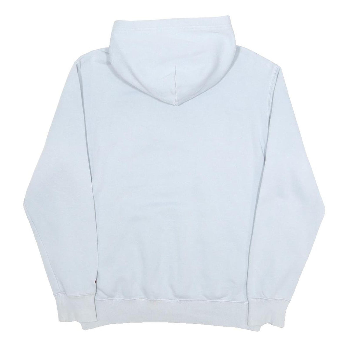 CHAMPION Womens Blue Hoodie M Cotton Blend Pullover Casual Sporty