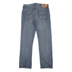 LEVI'S 501 Mens Jeans Blue Regular Straight Denim Medium W31 L32 Classic Button