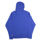CHAMPION Mens Blue Pullover Hoodie XL Half Zip Sports Casual Sweatshirt