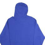 CHAMPION Mens Blue Pullover Hoodie XL Half Zip Sports Casual Sweatshirt