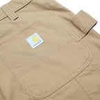 CARHARTT Mens Regular Fit Trousers Beige Cotton Blend W33 L30 Workwear Zip