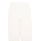 ADIDAS ORIGINALS Womens Joggers Cream Tapered UK 14 W30 L29