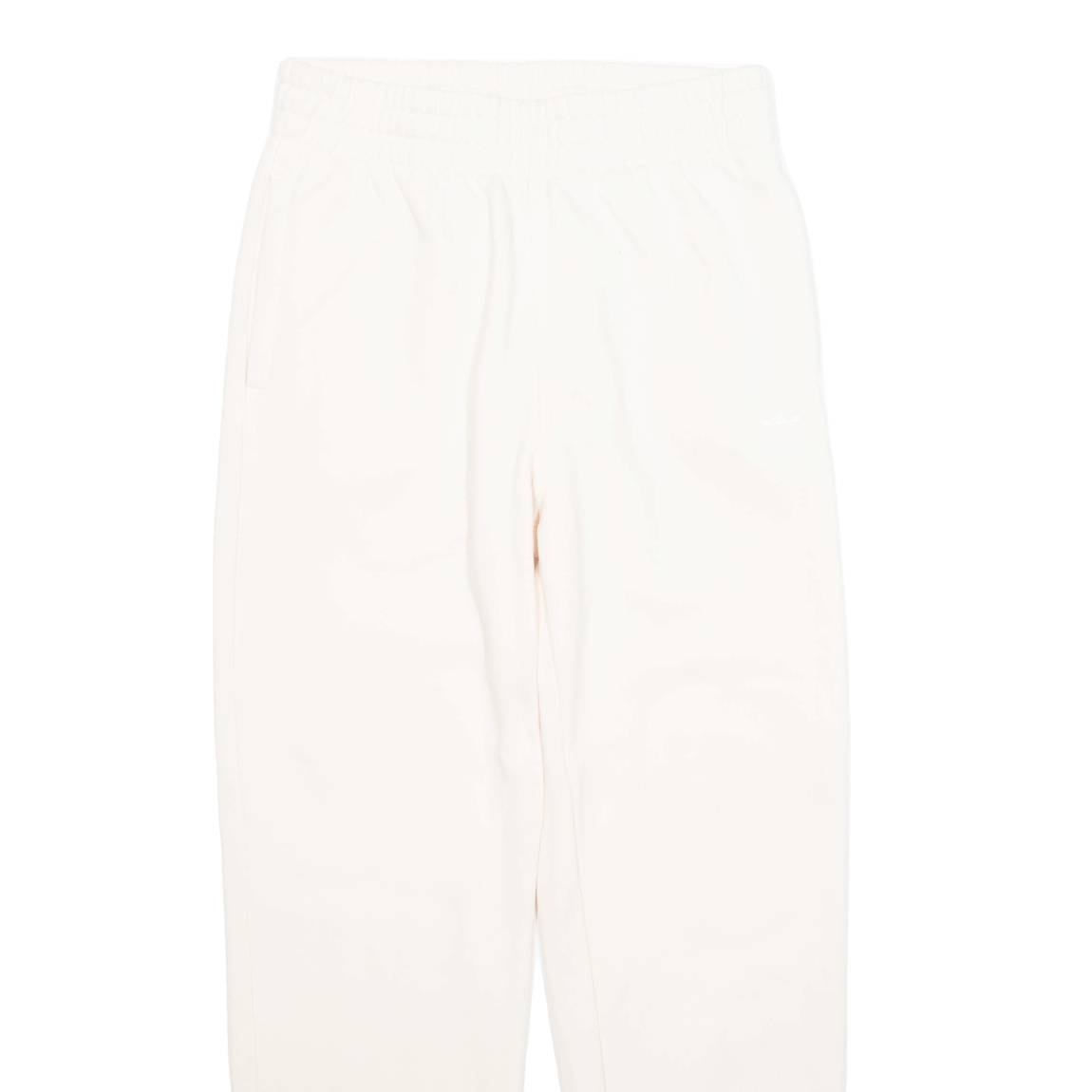 ADIDAS ORIGINALS Womens Joggers Cream Tapered UK 14 W30 L29