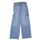 AMERICAN EAGLE Womens Jeans Blue Regular Straight Denim Light W30 L31 Cargo