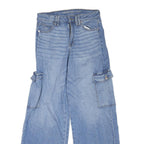 AMERICAN EAGLE Womens Jeans Blue Regular Straight Denim Light W30 L31 Cargo