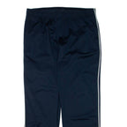 CHAMPION Womens Track Pants Blue Wide-Leg L W34 L30