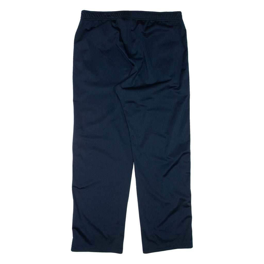 CHAMPION Womens Track Pants Blue Wide-Leg L W34 L30