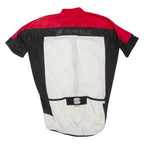 SPORTFUL Cycling Mens T-Shirt Red High Neck M